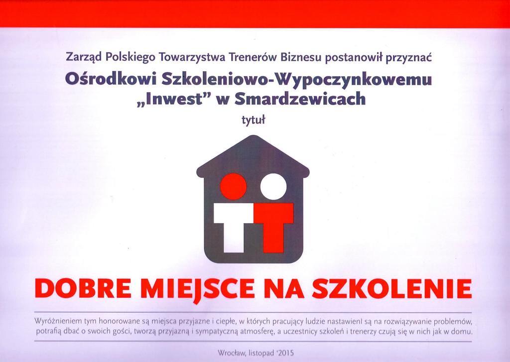 Inwest Osrodek Szkoleniowo-Wypoczynkowy Hotel Smardzewice Bagian luar foto